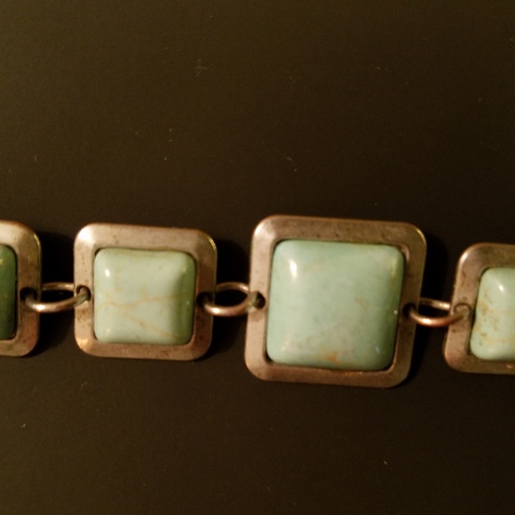 Real Silver, Turquoise Bracelet Jewelry - Real Silver, Turquoise, Bracelet